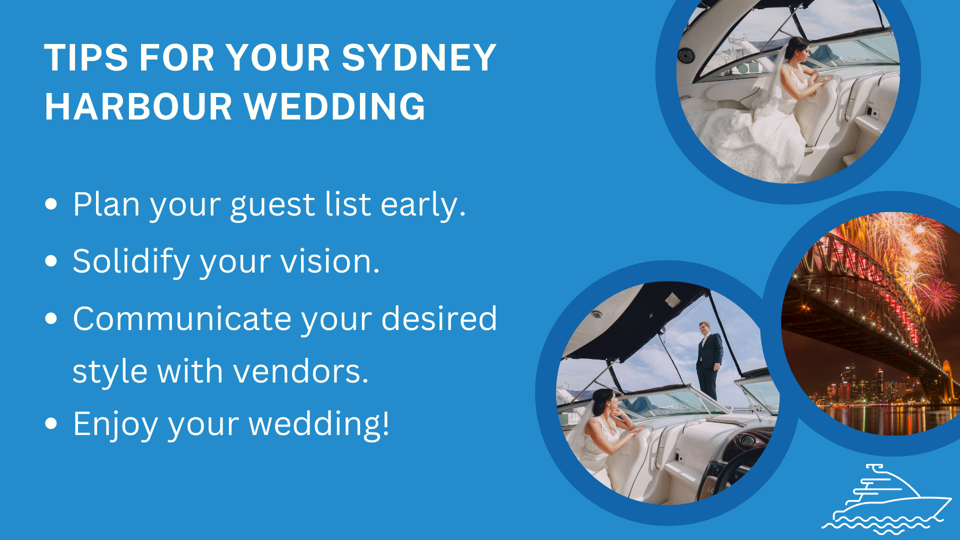Planning a Sydney Harbour Wedding Say I Do on the Water